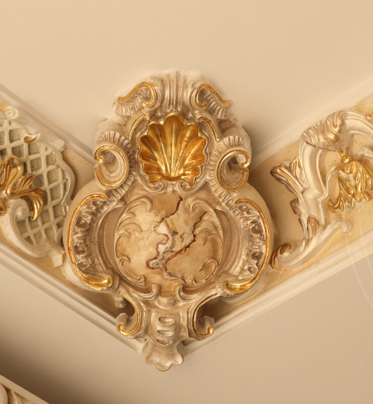 گچبری پیش ساخته گلویی