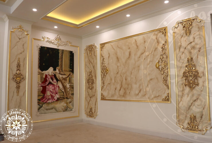 نمونه گچبری پیش ساخته | نوکلاسیک