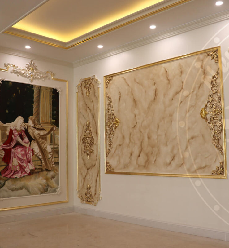 نمونه گچبری پیش ساخته | نوکلاسیک